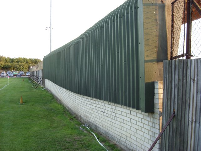 Rear of the Ron Clack Stand